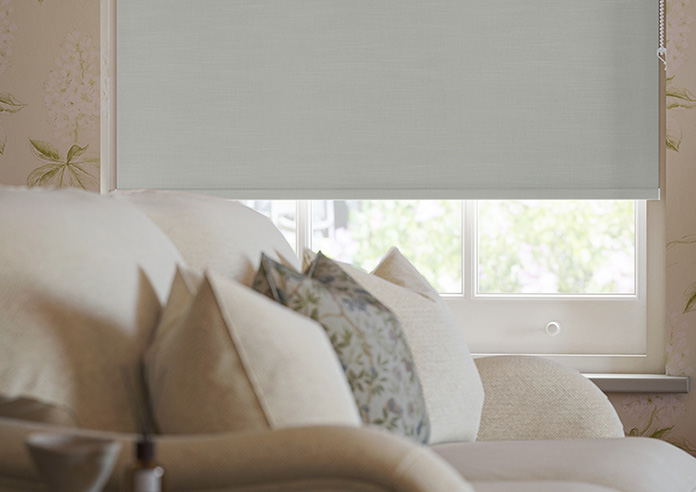 Solento (Blackout), Crisp Grey - Roller Blind - Image 5